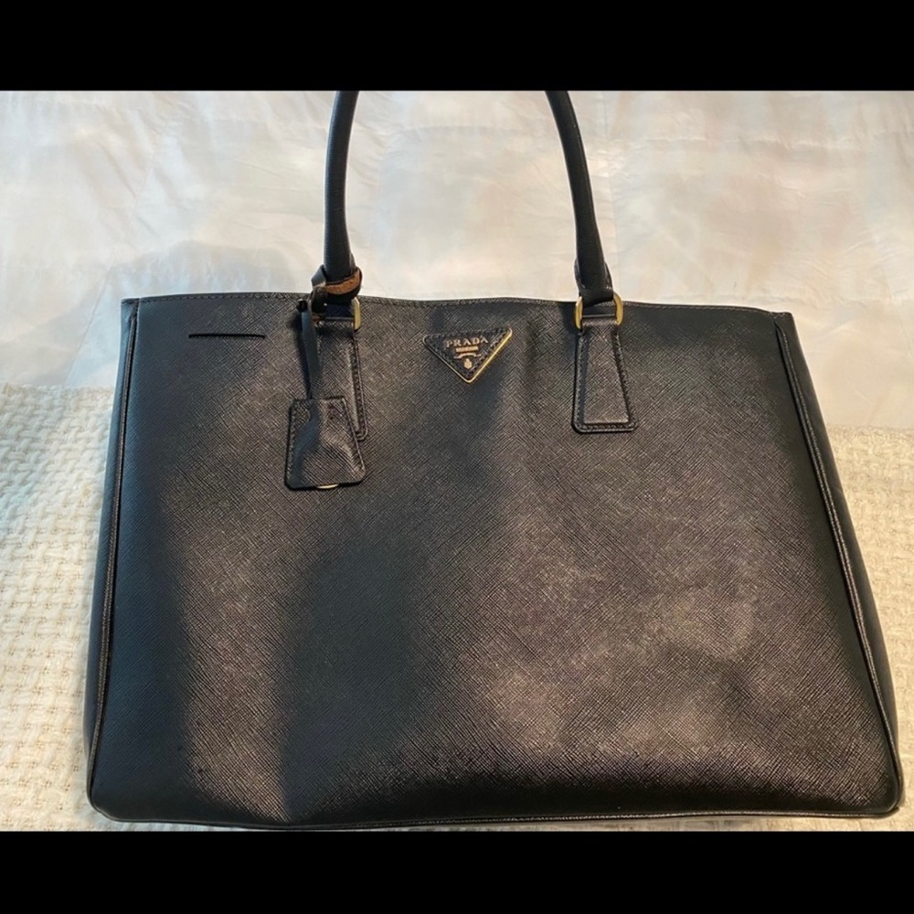 Authentic Prada Saffiano Tote Bag